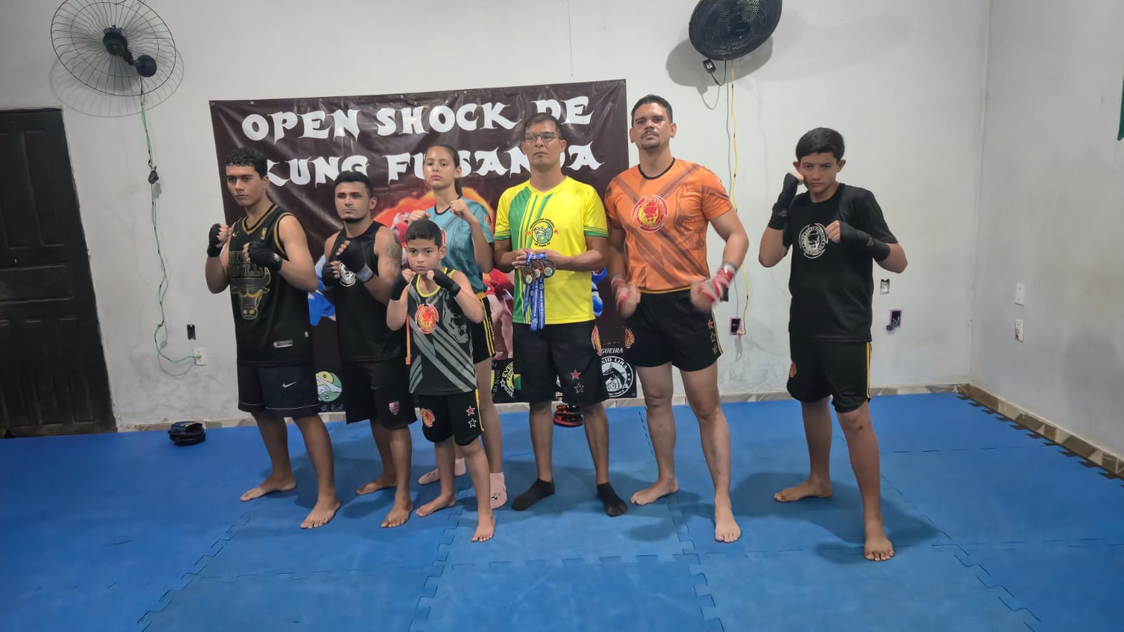 Núcleo do Professor Gefferson com seus alunos